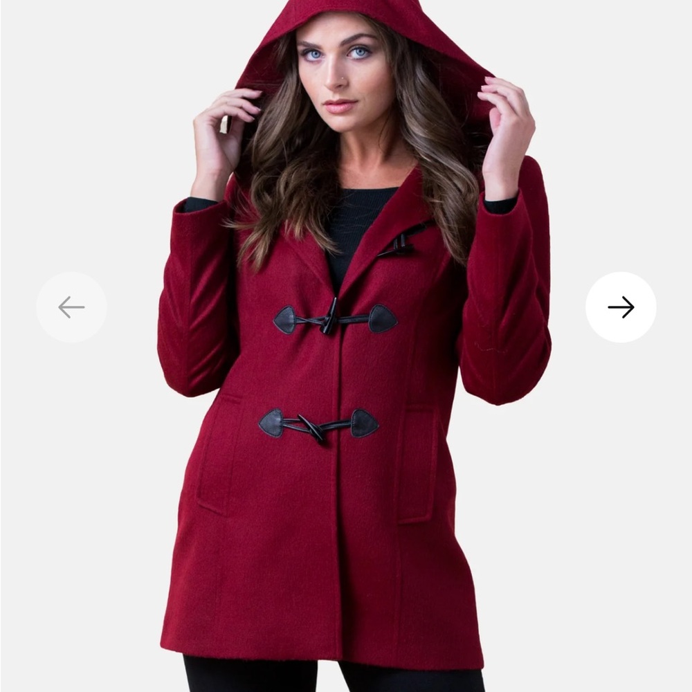 Brand New Elegant Hooded Coat